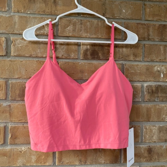 Lululemon Align Cropped Cami Tank Top, Sakura Pink, Size 14 ~ New - Picture 9 of 9